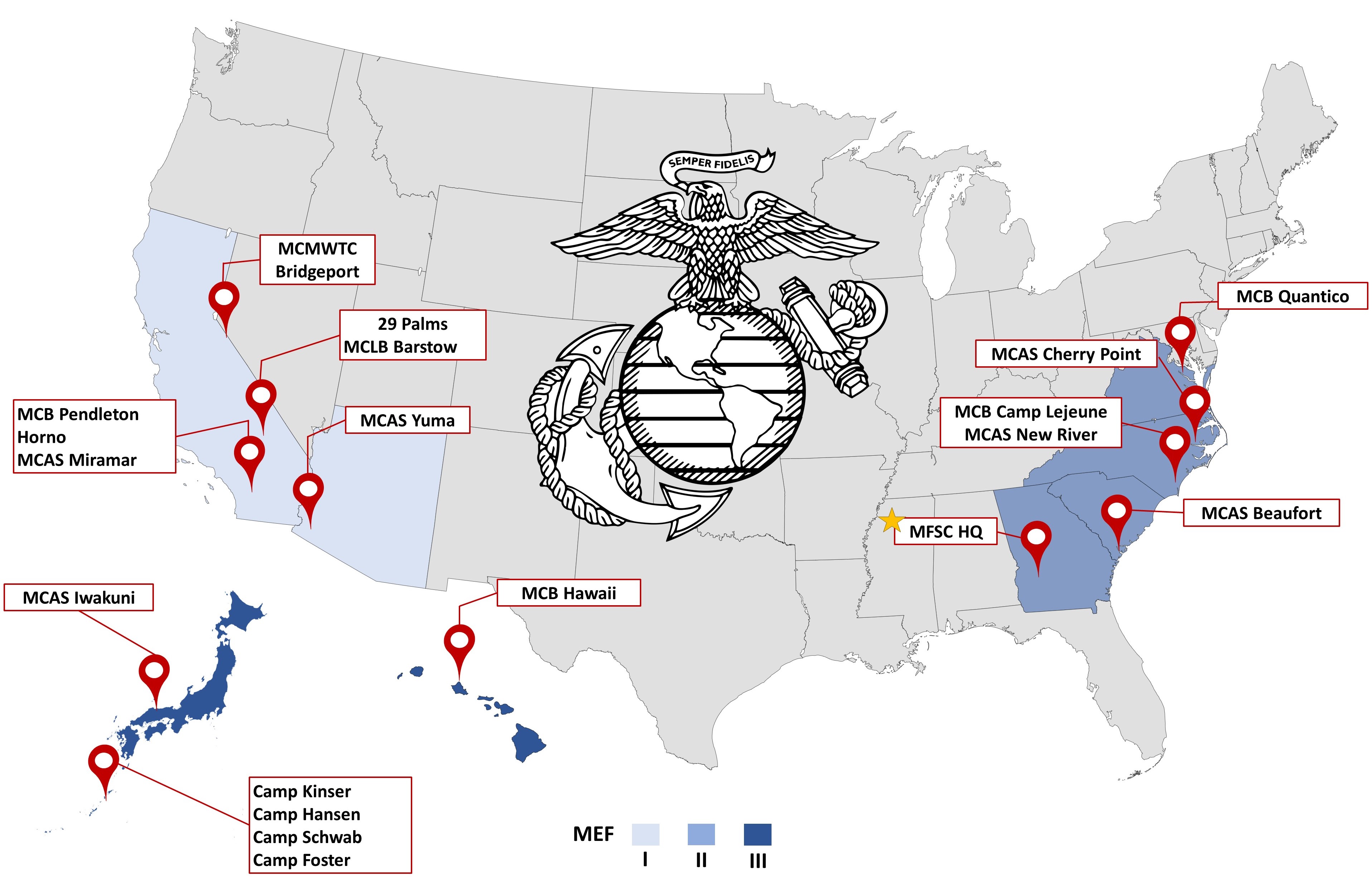 CSP Site Locations