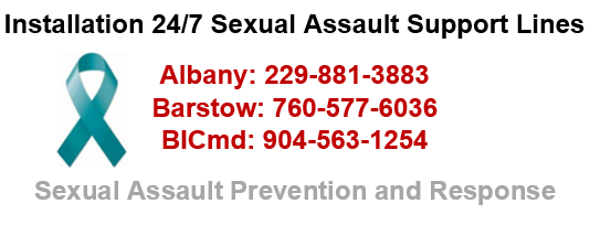 Marine Corps Logistics Base Albany Sexual Assault Support Line